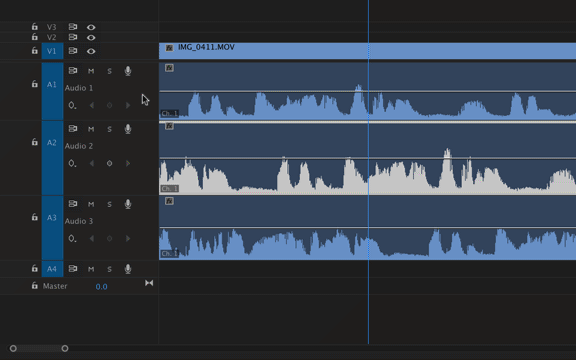 How to add track meters in Premiere Pro